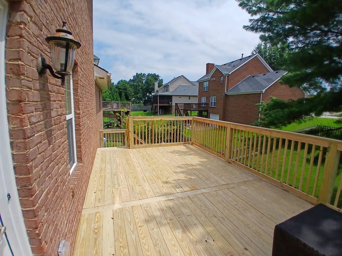 Deck Rebuild — Nicholasville KY